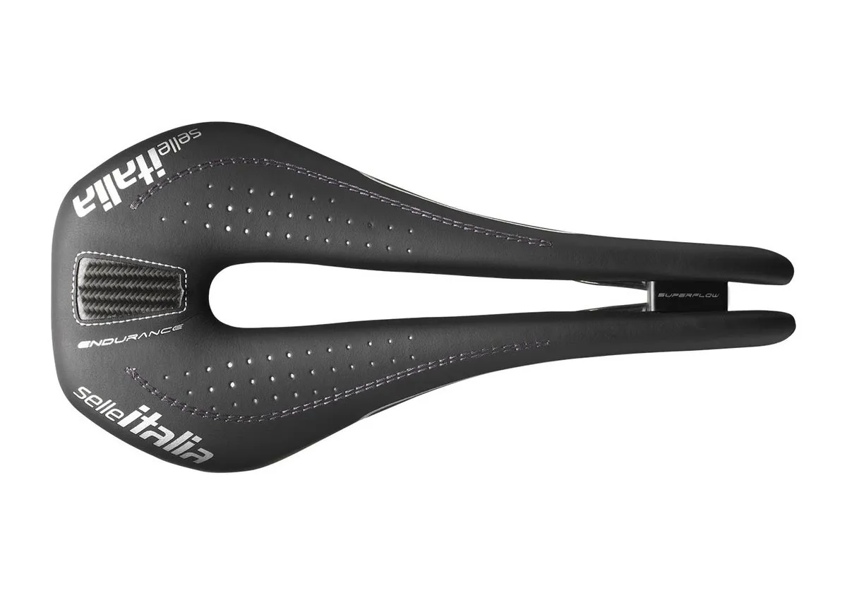Selle Italia Novus Endurance Saddle Ti386 Superflow S3 black