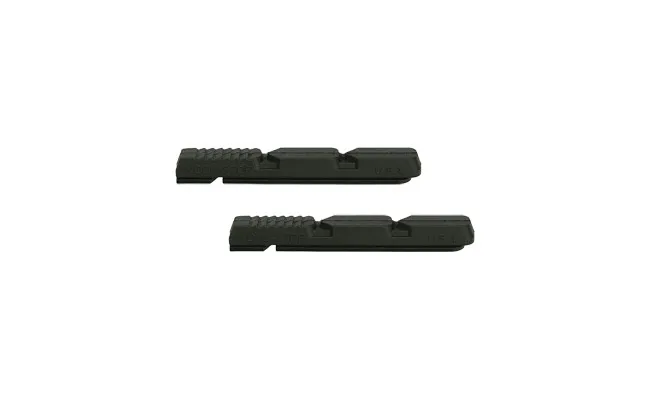 Kool Stop Linear Pull Brake Pads, Black, Cartridge V-Brake, 2 pieces