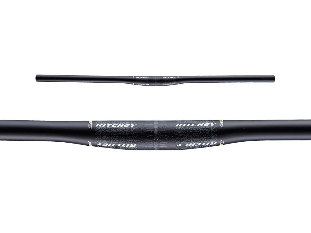 Ritchey WCS Carbon Flat 2x Handlebar 710 mm width, 5 mm rise, 5 degrees, matt UD