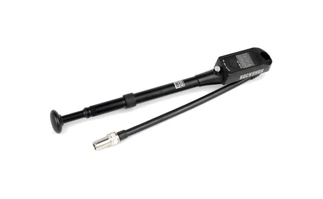 RockShox suspension fork and shock pump, digital, max 20 bar