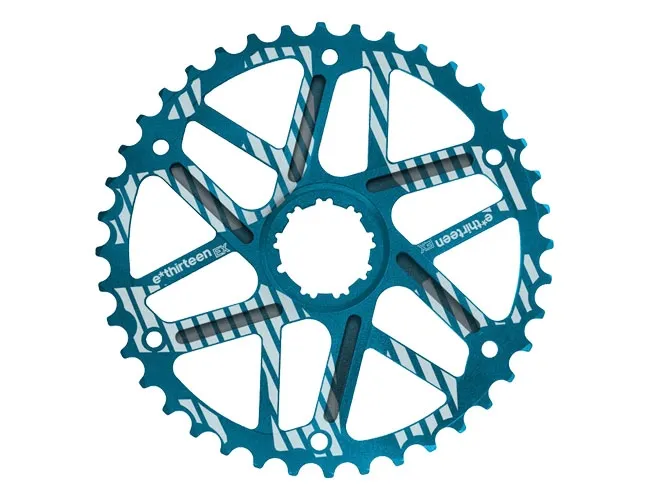 e*thirteen Extended Range EX 10-speed Sram 42-tooth sprocket, blue