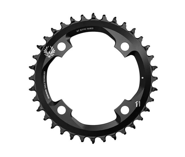 Sram Eagle X-Sync 2 chainring 104 BCD 0 degrees 1 11x2-speed 38 teeth