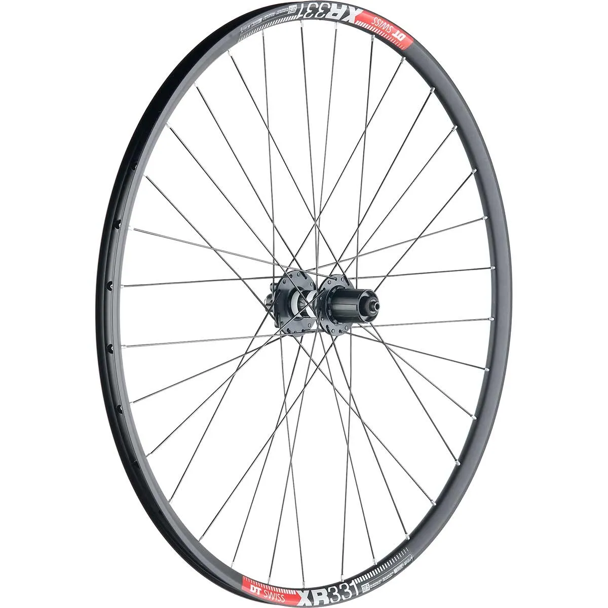 27.5-inch MTB rear wheel DT Swiss 350 Classic hub – DT Swiss XM tubeless-ready rim | built by TNC
