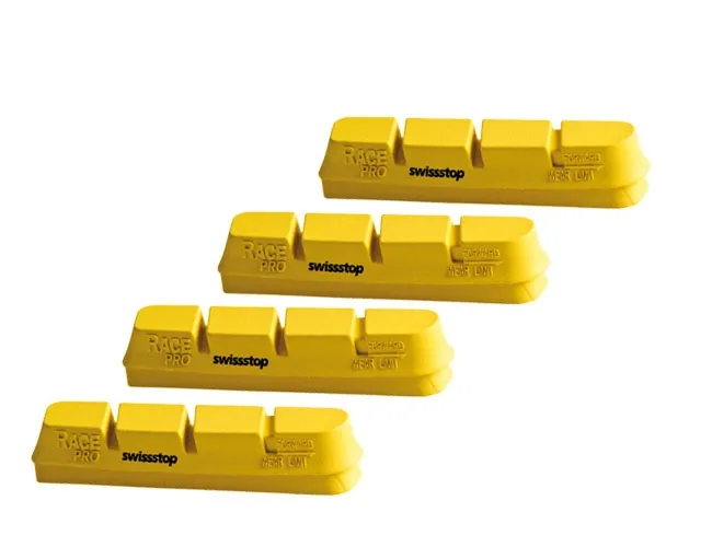 SwissStop Race Pro Yellow King Road Campagnolo brake pads, 2 pairs
