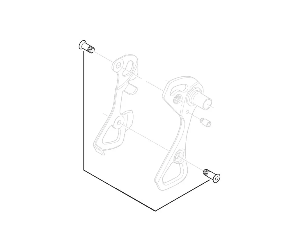 Shimano Ultegra RD-6870 / RD-6770 / RD-6800 / RD-6700 Rear Derailleur Spare Part | Cassette Pulley Screws SS