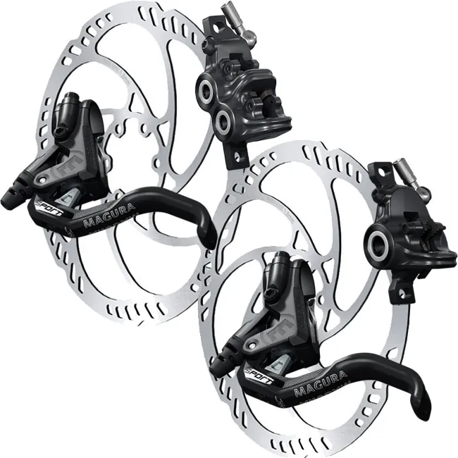 Magura MT Trail Sport disc brake set + Storm HC discs