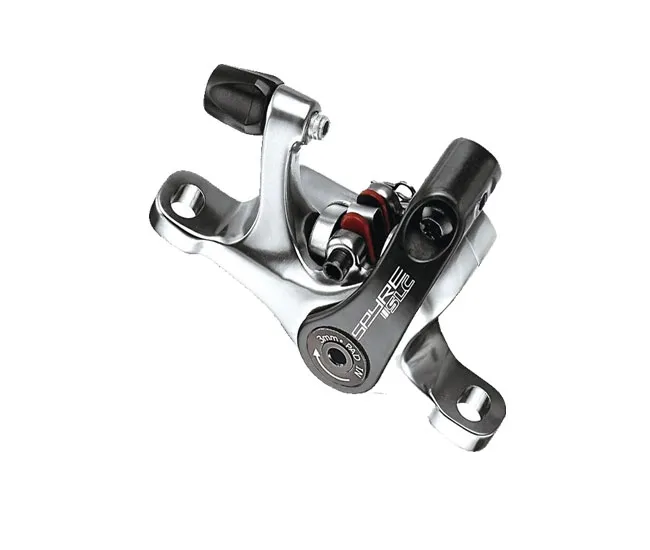 TRP Spyre SLC Road Disc Brake MD-C605SLC Mechanical Postmount Silver-Black