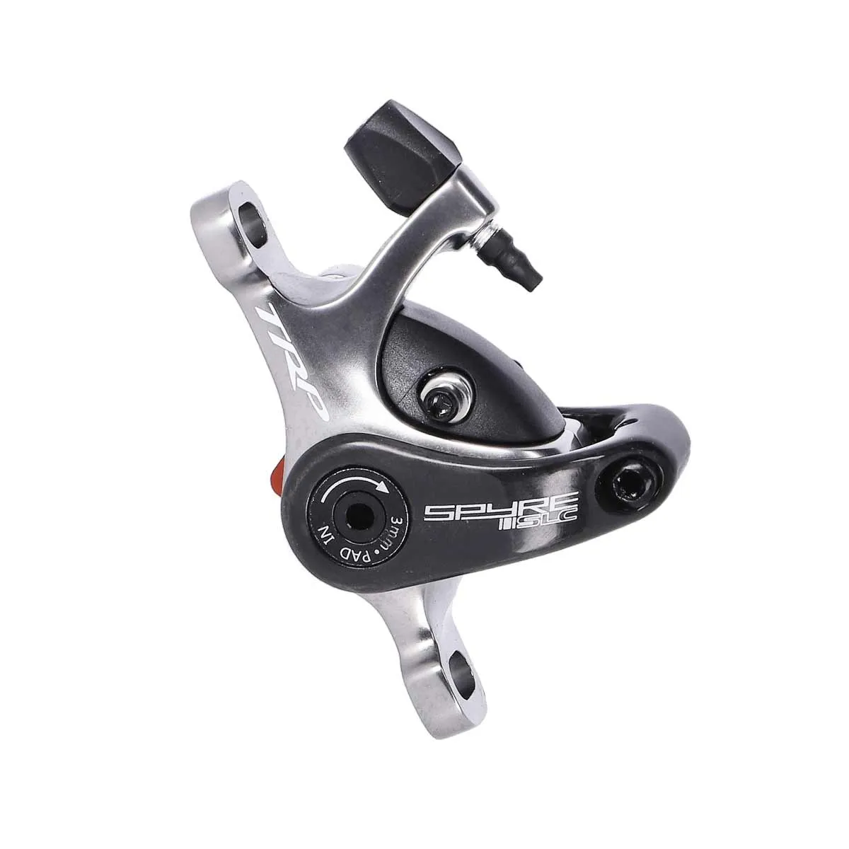 TRP Spyre SLC Road Disc Brake MD-C605SLC Mechanical Postmount Silver-Black