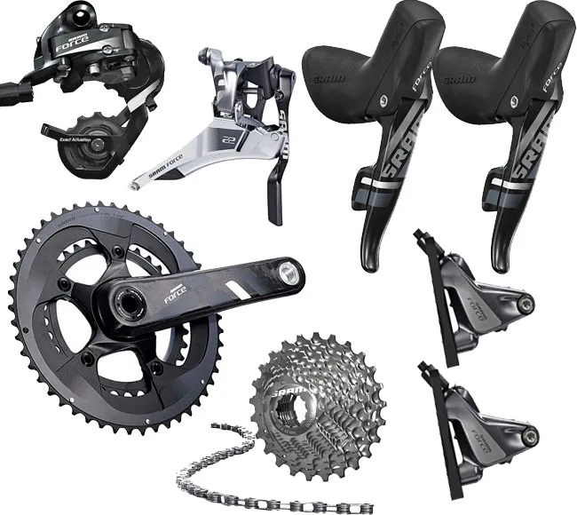 Sram Force 22 HRD Groupset GXP Disc Flat Mount