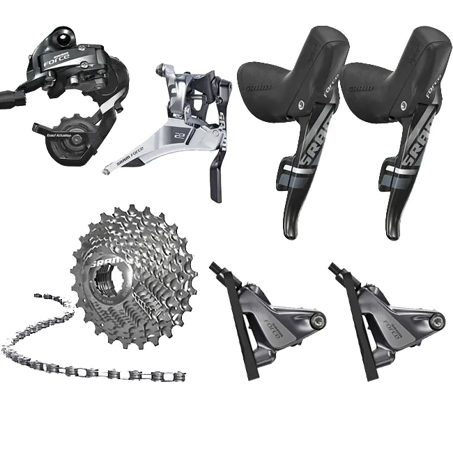 Sram Force 22 HRD Conversion Kit 11x2-speed Disc Flat Mount