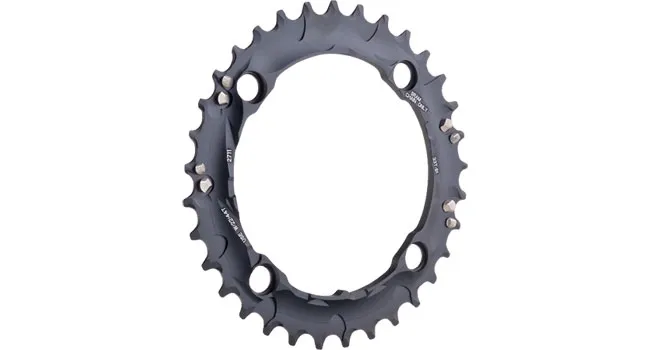 Sram X0 chainring, 33 teeth, 104 mm bolt circle, black, 10x3-speed