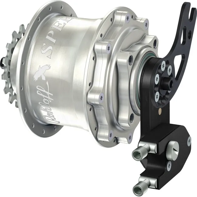 Rohloff Speedhub 500/14 CC DB EX PM Disc 36-hole silver