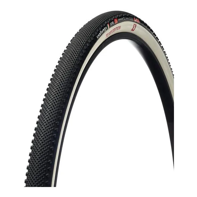 Challenge Dune TE Cross tubular tyre 320 TPI handmade tubular 33x622 320 TPI black and white