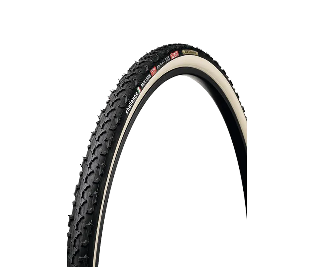 Challenge Baby Limus Ultra Cross tubular tyre 1000+ TPI Tubular 33x622 black-light brown