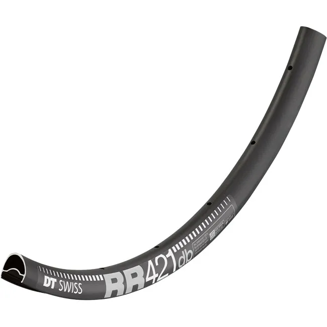 DT Swiss RR 421 DB Rim Disc Road - Cross - Gravel 700C black 28-hole