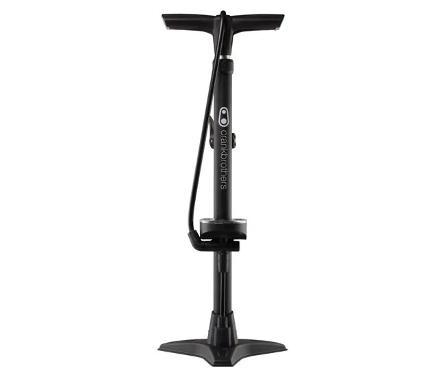 Crankbrothers Gem Floor Pump Analogue Black 11 bar