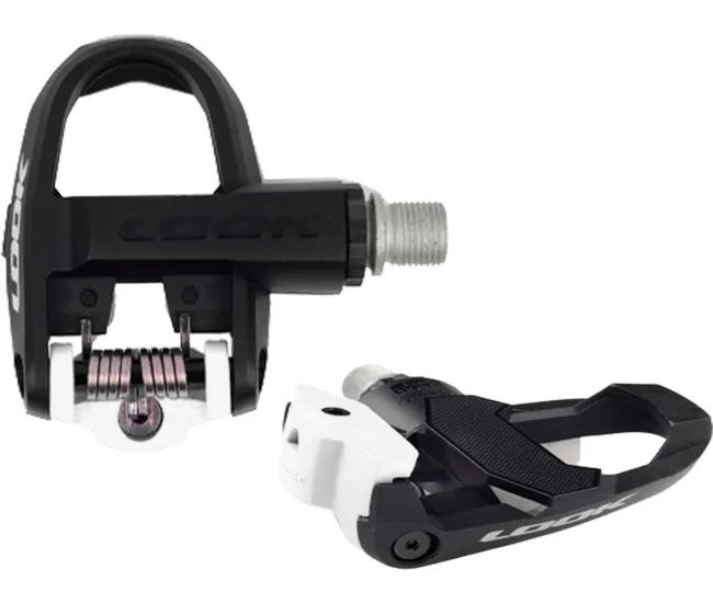 Look Keo Classic 3 Pedals incl. Keo Grip Cleats, black and white