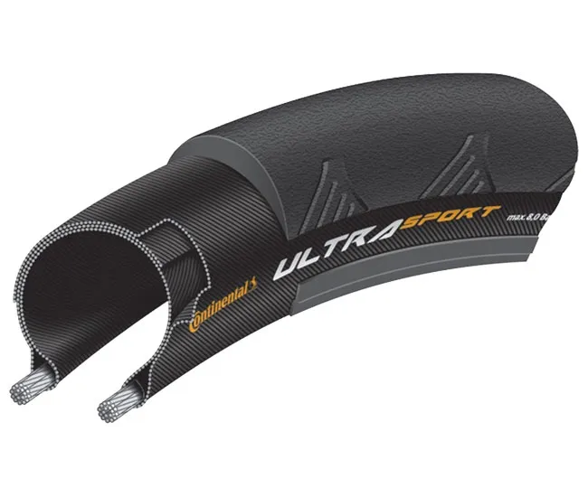 Continental Ultra Sport III tyre 25 x 622 foldable black