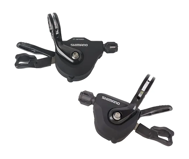Shimano Ultegra SL-RS700 Rapidfire lever set, black, 11x2-speed, including outer cable housing
