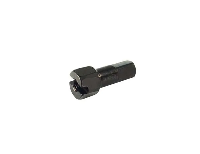 DT Swiss Pro Lock Hexagonal Aluminium Nipple 2.0 mm Black 14 mm Length
