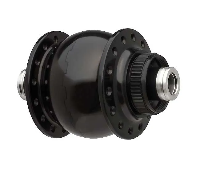 Schmidt SON 28 12 Disc Centerlock Hub Dynamo Black 32-hole