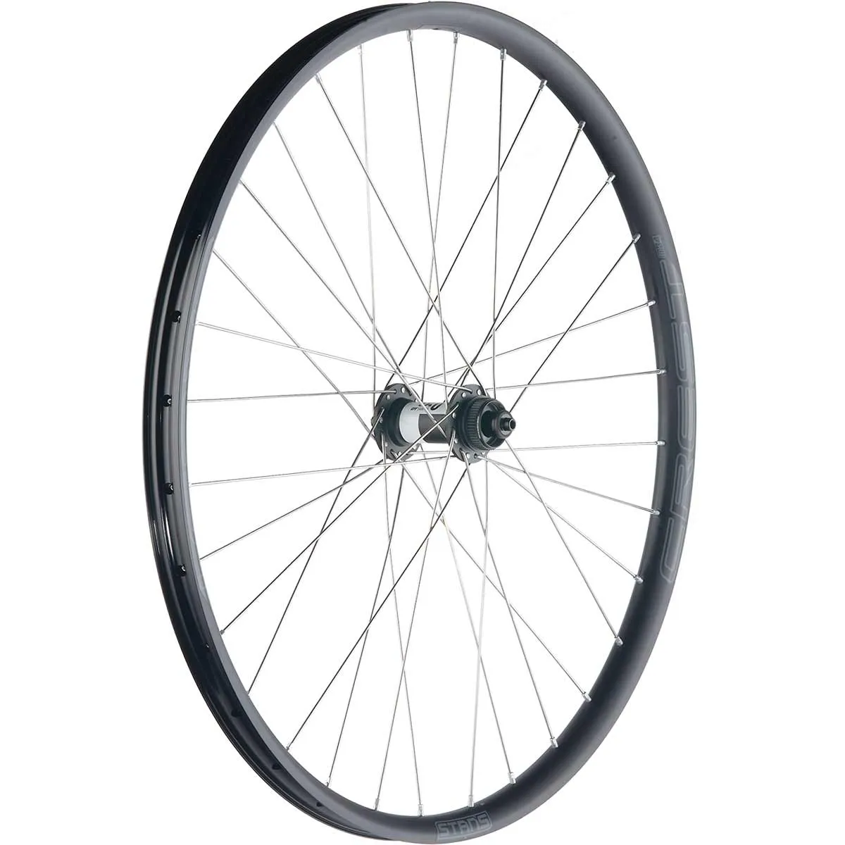 26-inch MTB wheelset: DT Swiss 350 Classic Disc hubs + Stans NoTubes ZTR Crest MK4 rims