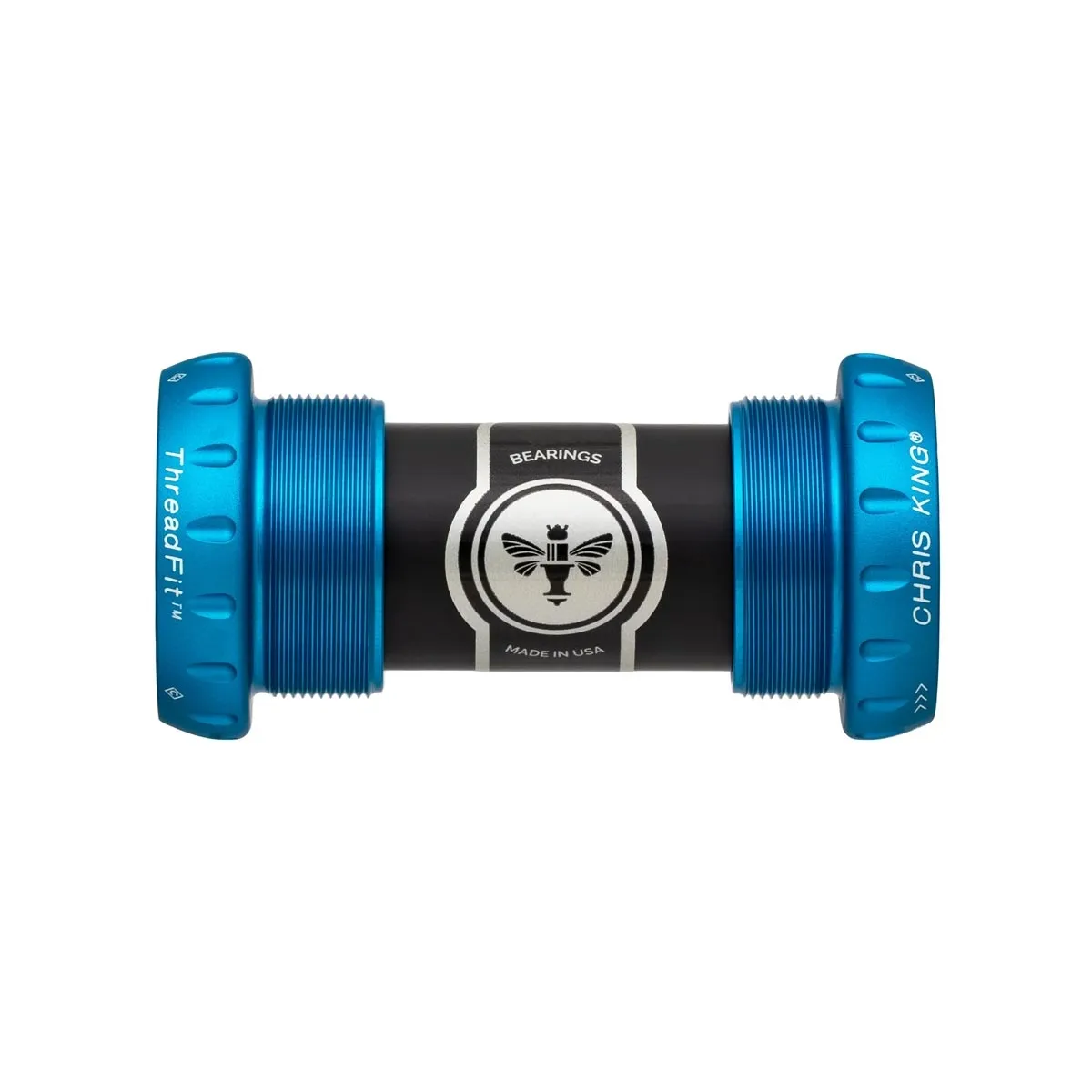 Chris King ThreadFit 24 Ceramic BSA bottom bracket, turquoise | matt turquoise