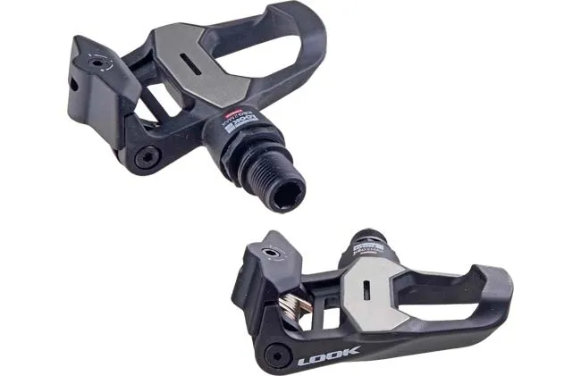 Look Keo 2 Max Pedals, black, including Keo Grip plates, grey