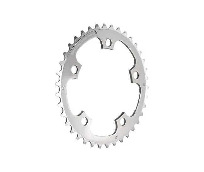 TA Specialite Zephyr Compact Chainring, silver, 110 mm inner diameter, 2-speed, 36 teeth