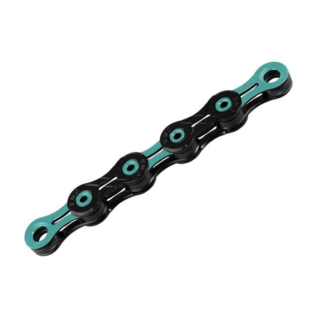 KMC Chain DLC11 waxed incl Link 11-speed 118 links black-celeste