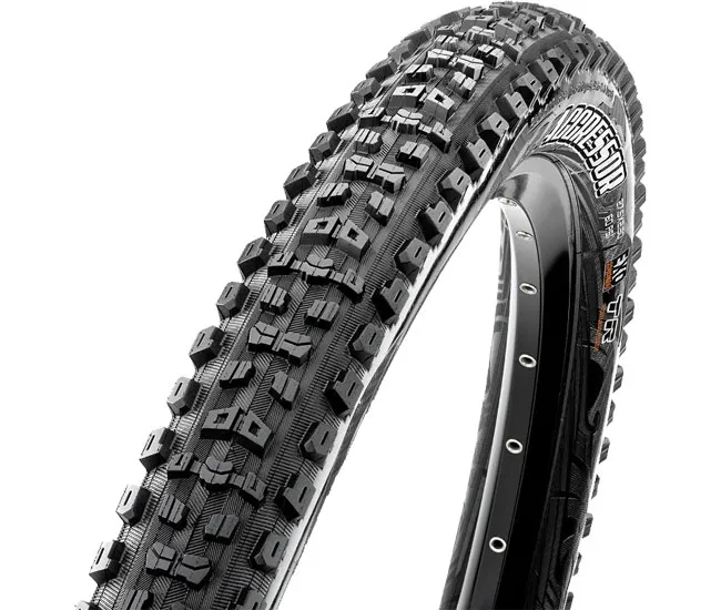 Maxxis Aggressor MTB tyre 27.5 inches x 2.50 WT TR Dual Exo folding tyre