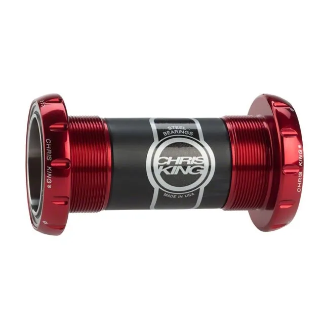 Chris King ThreadFit 30 Bottom Bracket BSA Thread / 68–73 mm red | red