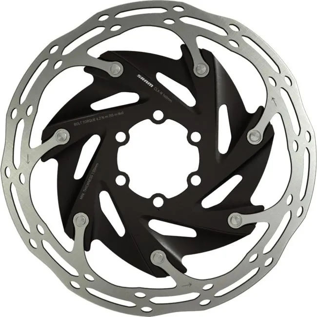 Sram Centerline XR two-piece disc brake rotor, 6-bolt, 160 mm