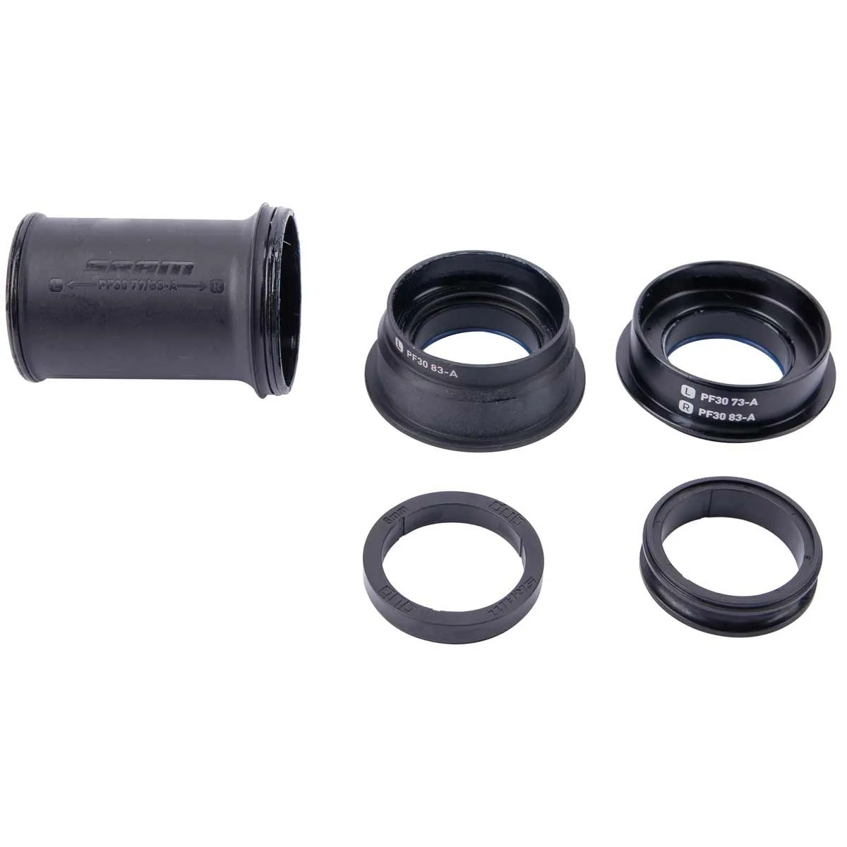 Sram DUB Bottom Bracket Pressfit30A | Road Press-fit size 46x83 mm asymmetrical