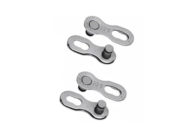 KMC MissingLink 9R EPT Chain Lock, silver, 9-speed, 2-pack
