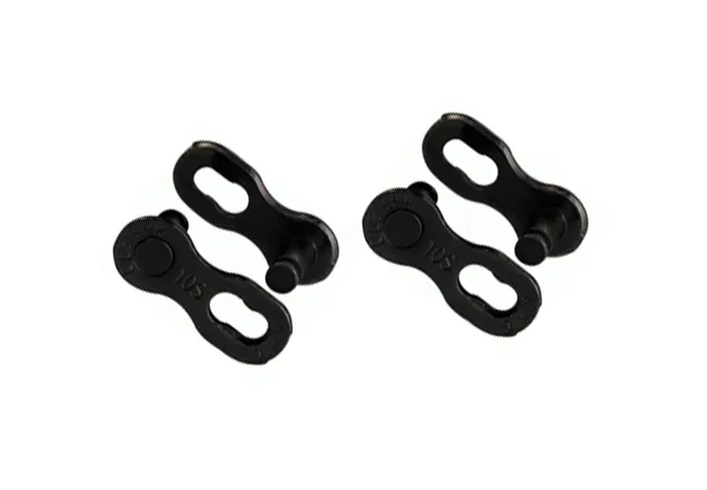 KMC MissingLink CL-559 R DLC Chain Lock, black, 10-speed, 2-pack