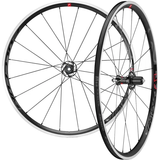 Fulcrum Racing 5 wheelset C 17 black Rotor ED