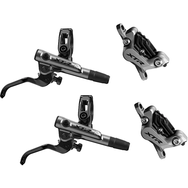 Shimano XTR M9120 Trail 4-piston disc brake set (without discs)