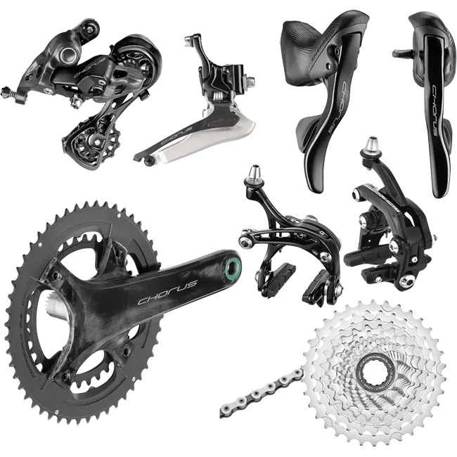 Campagnolo Chorus 12-speed groupset, 12x2-speed rim brake, complete