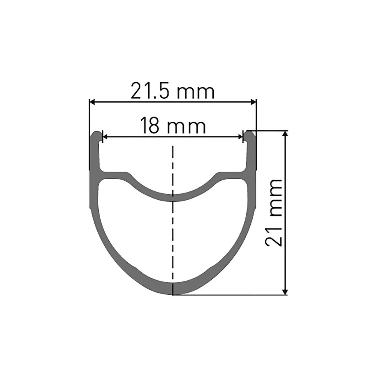 DT Swiss RR 411 RB Road Rim, symmetrical, rim brake, 28-inch, black, 32-hole