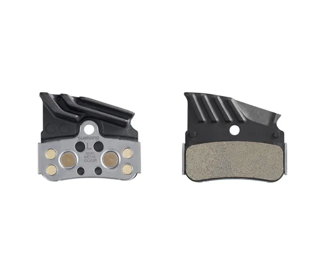 Shimano Disc Brake Pads N04C-MF | 4-piston MTB IceTec Sintered Metal | 1 pair