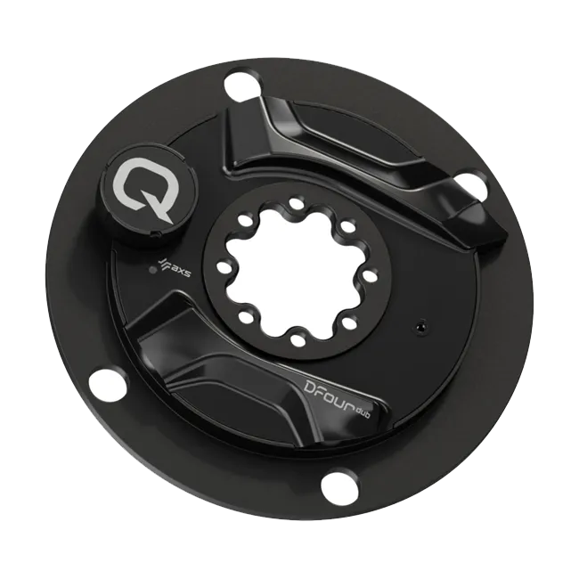 Quarq DFour Carbon Power Meter Crankset 4-Arm DUB 110mm LK Asymmetrical