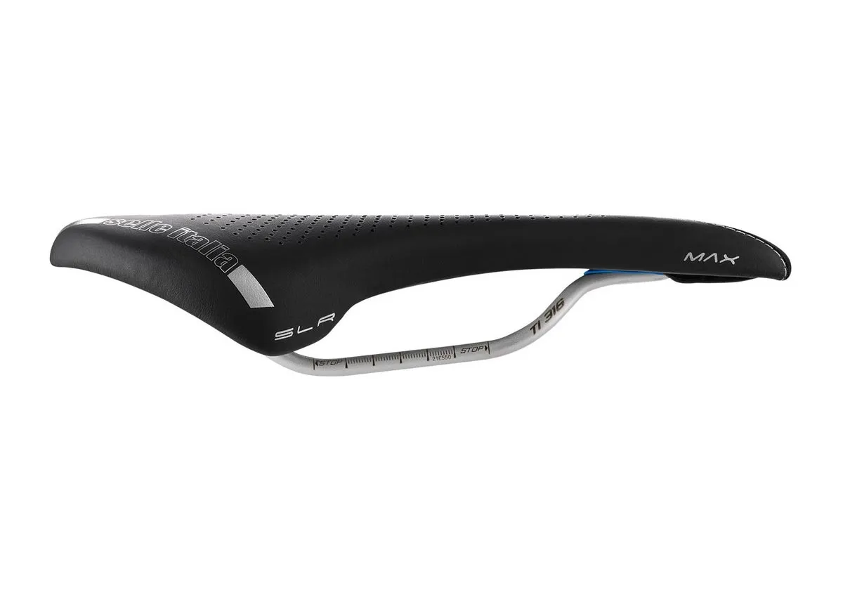 Selle Italia Max SLR Saddle Ti316 Gel Superflow L3 black
