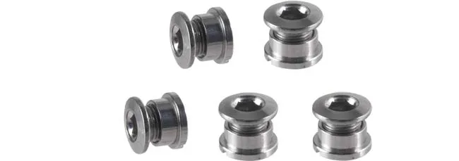 TA Chainring bolts 8.5 mm – 7 mm steel sleeve, 5 pieces