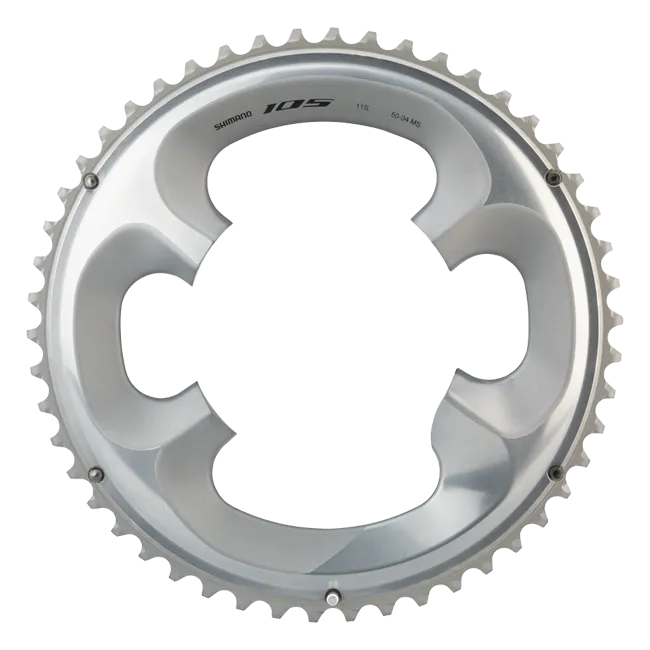 Shimano 105 FC-R7000 11-speed chainring MS 50 teeth silver
