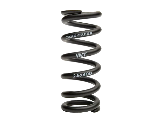 Cane Creek Valt shock spring, lightweight, 450 lbs, 2.5 inch / 63 mm travel