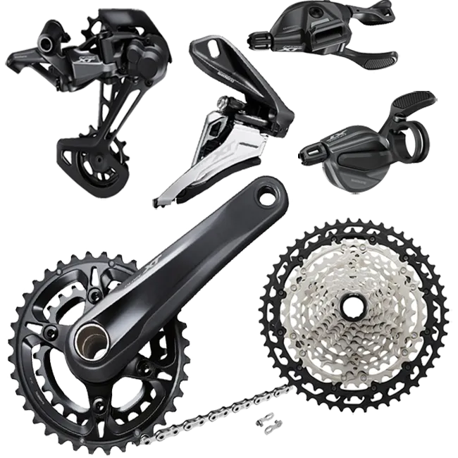 Shimano XT Groupset 8120 MTB 12x2-speed complete without brakes