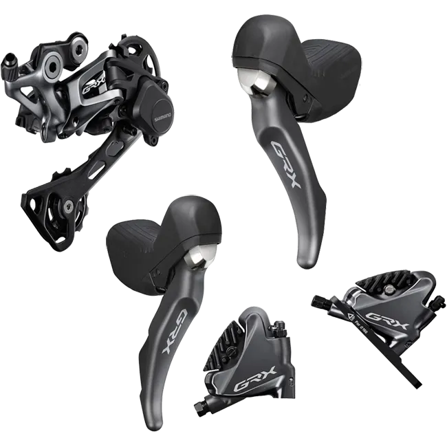 Shimano GRX RX800 Conversion Kit 11x1-speed + Flat Mount Disc Brakes