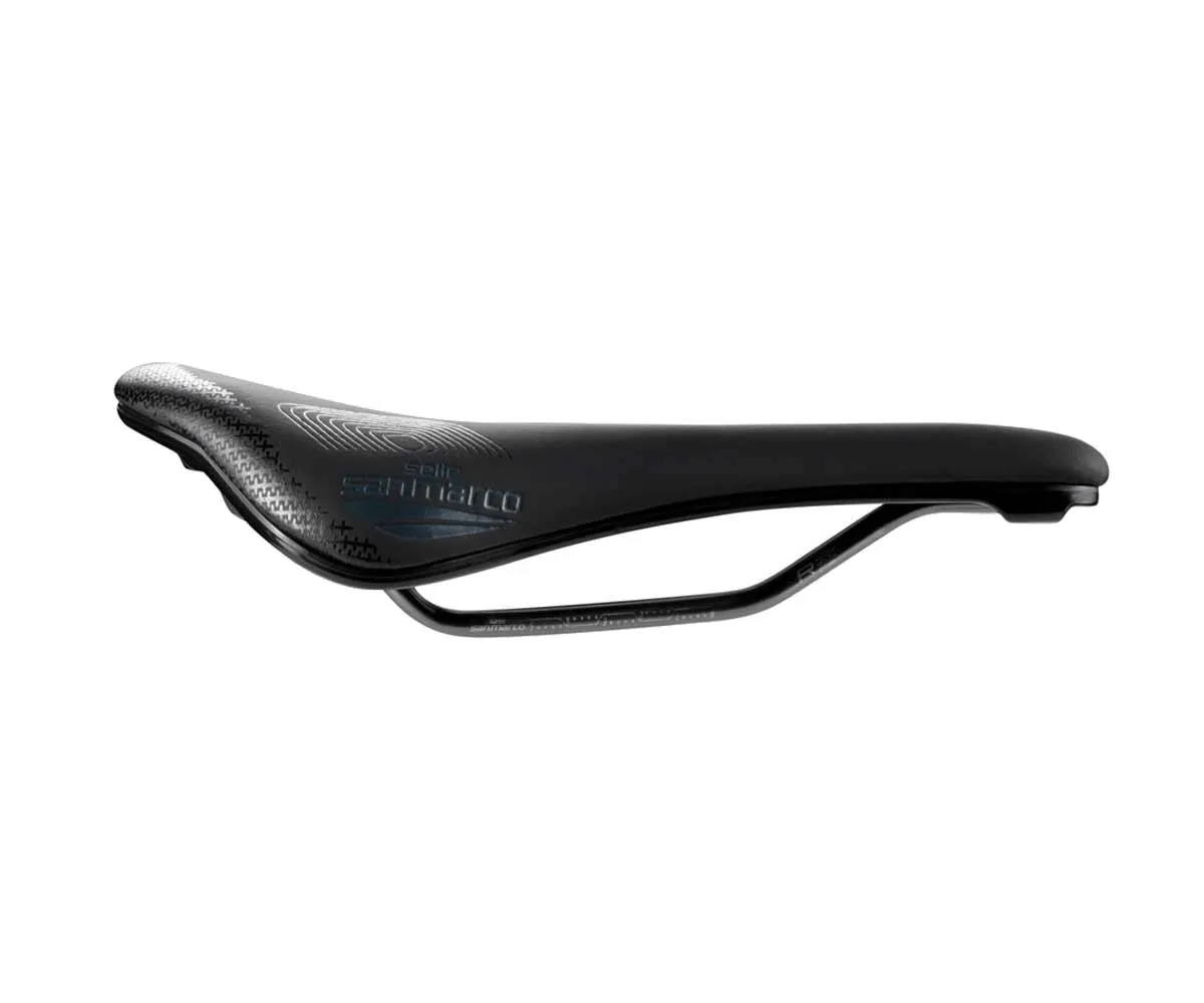 Selle San Marco ShortFit 2.0 Supercomfort Racing Saddle L3 Wide Black Frame Xsilite