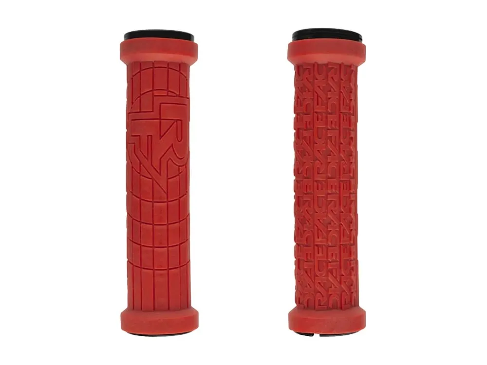 Race Face Grippler Lock On Handlebar Grips 33 mm Colour: red